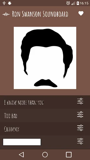 Ron Swanson Soundboard