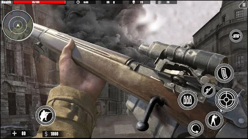 WW2 Sniper Gun War Games