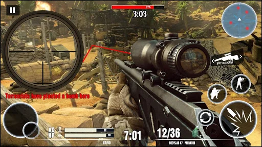 Desert Sniper 3D: Battleground