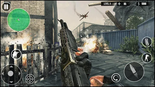 WW Shooter: Army War Gun Games