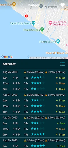 Spotadvisor Surf Forecast screenshot 2