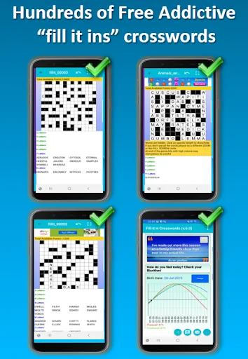 Fill it ins crossword puzzles screenshot 1