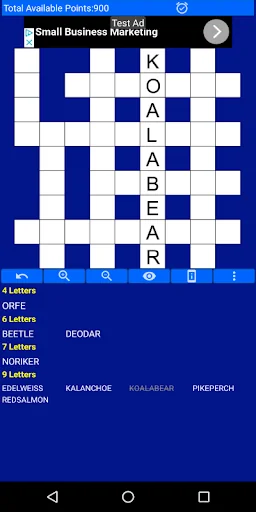 Fill it ins crossword puzzles screenshot 2