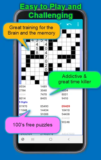 Number Fill in puzzles Numerix screenshot 3