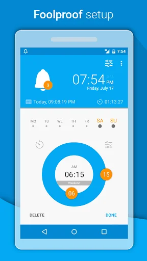 Radio Alarm Clock - PocketBell screenshot 2