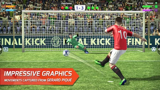 Final Kick: Online Soccer screenshot 1