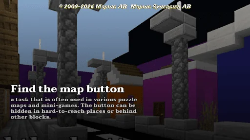 find the button for minecraft screenshot 1