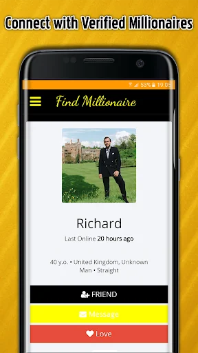 Online Dating, FindMillionaire screenshot 4