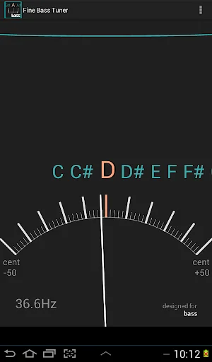 Fine Bass Tuner - Chromatic