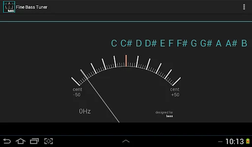Fine Bass Tuner - Chromatic
