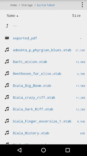 My Files