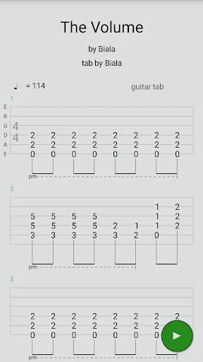 Guitar Tabs X screenshot 1