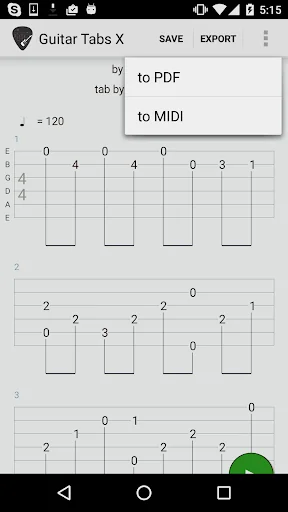 Guitar Tabs X screenshot 2