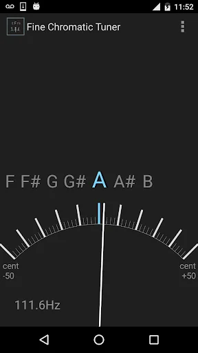 Fine Chromatic Tuner screenshot 2