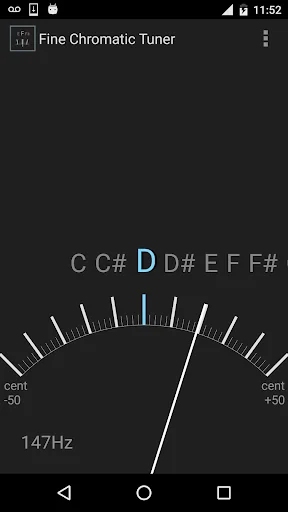Fine Chromatic Tuner screenshot 3