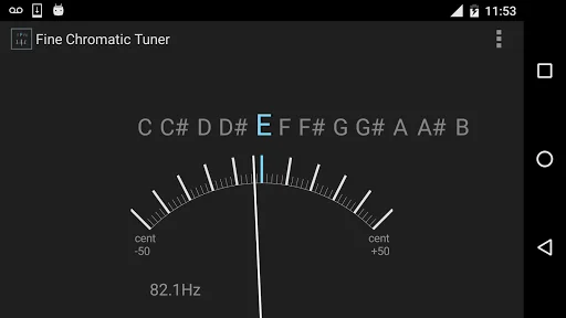 Fine Chromatic Tuner screenshot 4