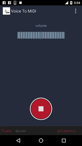 Voice to MIDI screenshot 1