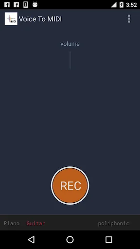 Voice to MIDI screenshot 2