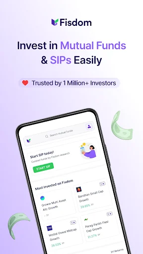 Fisdom: Mutual Funds & SIPs screenshot 1