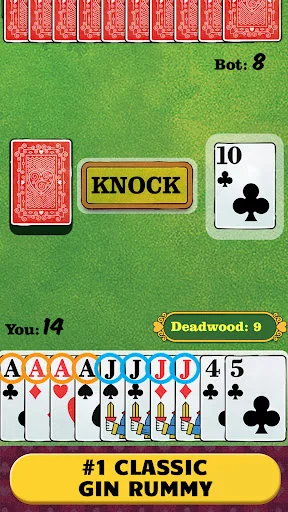 Gin Rummy - Classic Card Game screenshot 2