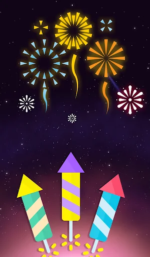 Fireworks For Kids & Coloring