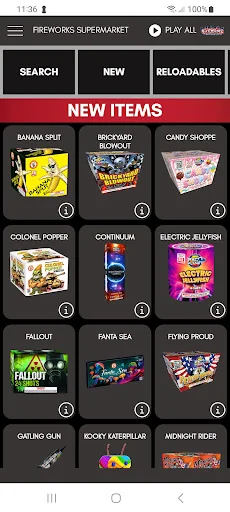 Fireworks Supermarket