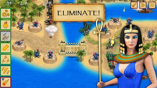 Defense of Egypt TD: tower def screenshot 1