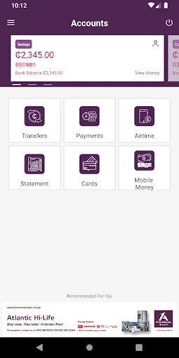 First Atlantic Ghana Mobile screenshot 3