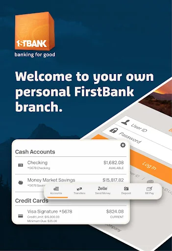 FirstBank Mobile Banking screenshot 1