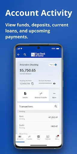 First Bank of Berne screenshot 4