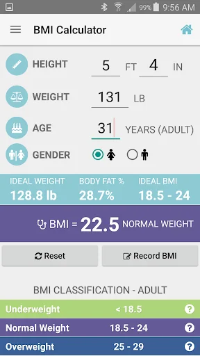BMI Calculator