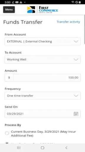 First Commerce iBranch Mobile! screenshot 3