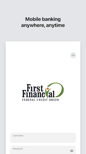 First Financial Mobile Banking screenshot 1