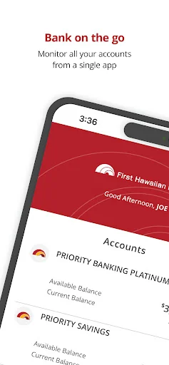 First Hawaiian Bank Mobile screenshot 1