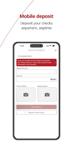 First Hawaiian Bank Mobile screenshot 3