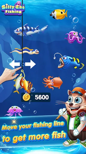 Cat Fishing—Silly Cat Game