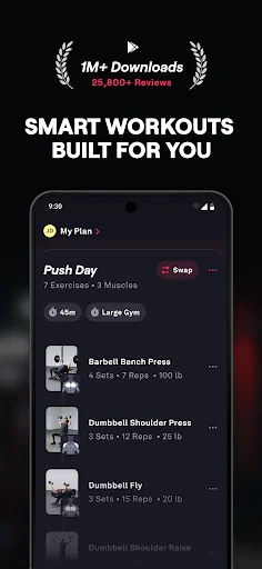 Fitbod: Workout & Gym Planner