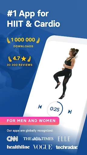 HIIT & Cardio Workout screenshot 1