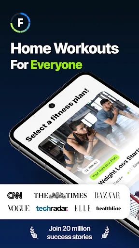 Fitify: Fitness, Home Workout screenshot 1
