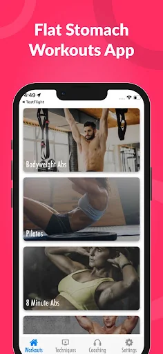 Flat Stomach: Ab Workouts screenshot 1