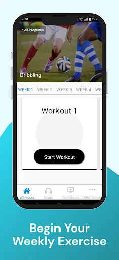 Soccer Dribbling screenshot 2