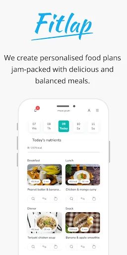 Fitlap Weight loss meal plan
