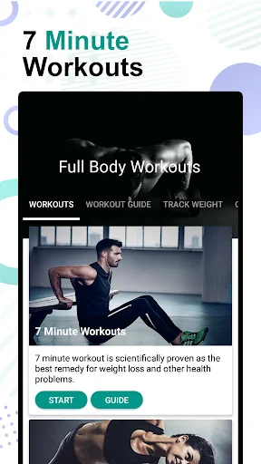 FitMe: 7 Minutes Home Workouts screenshot 2