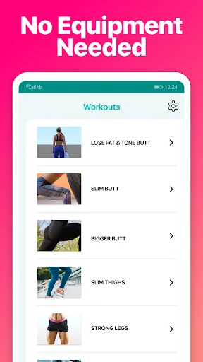 Lower Body Workout for Women screenshot 3