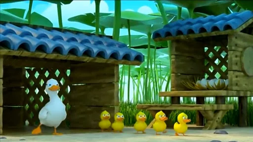 Five Little Ducks went Swiming screenshot 1