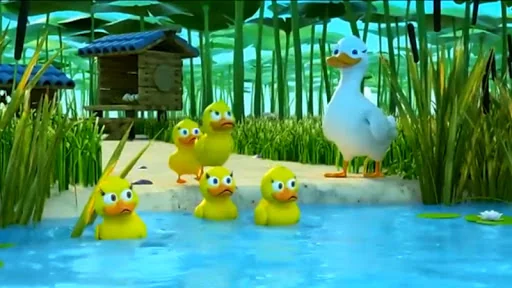 Five Little Ducks went Swiming screenshot 3