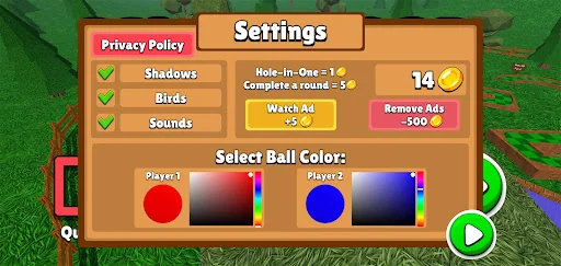 Mini Golf 3D Classic screenshot 2