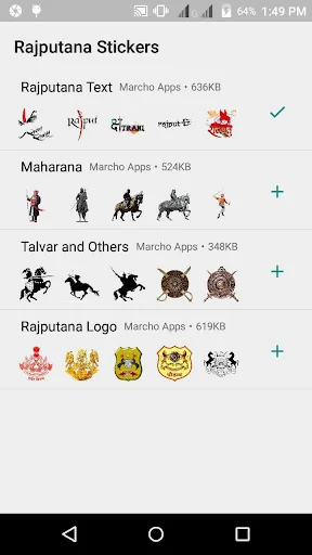 Rajput Stickers: Attitude WA