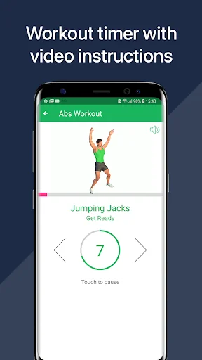7 Minute Workout - Abs Workout screenshot 3