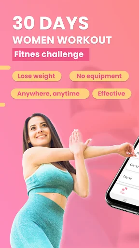 30 Days Women Workout at Home